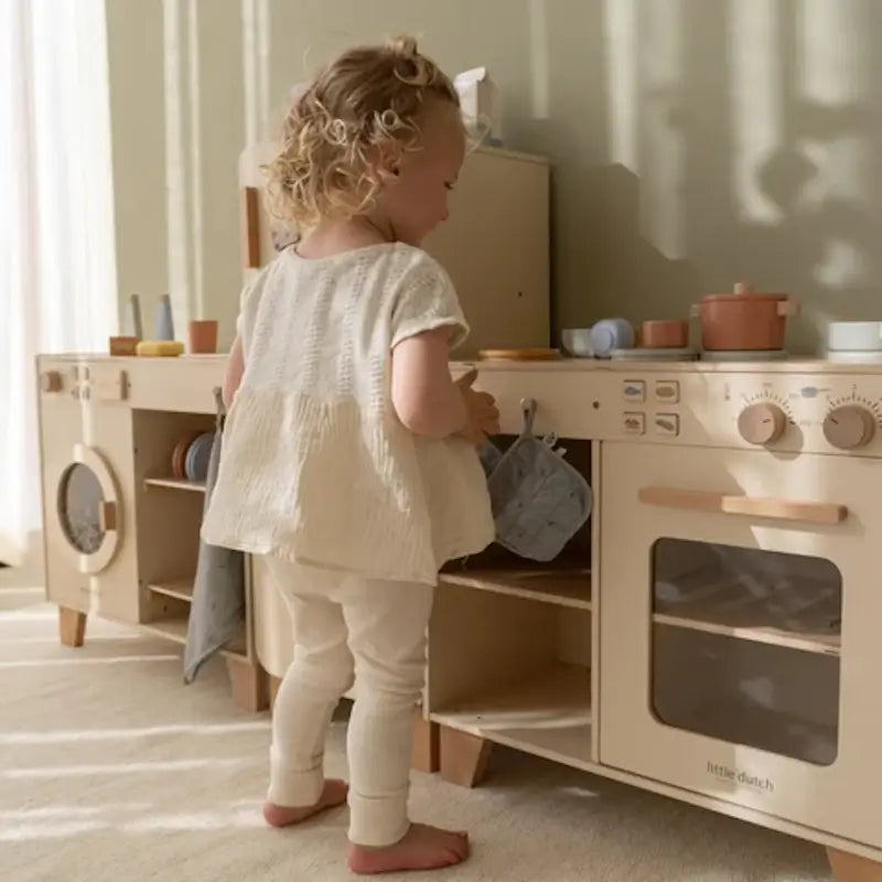 Little Dutch Ξύλινη παιδική κουζίνα Limited Edition