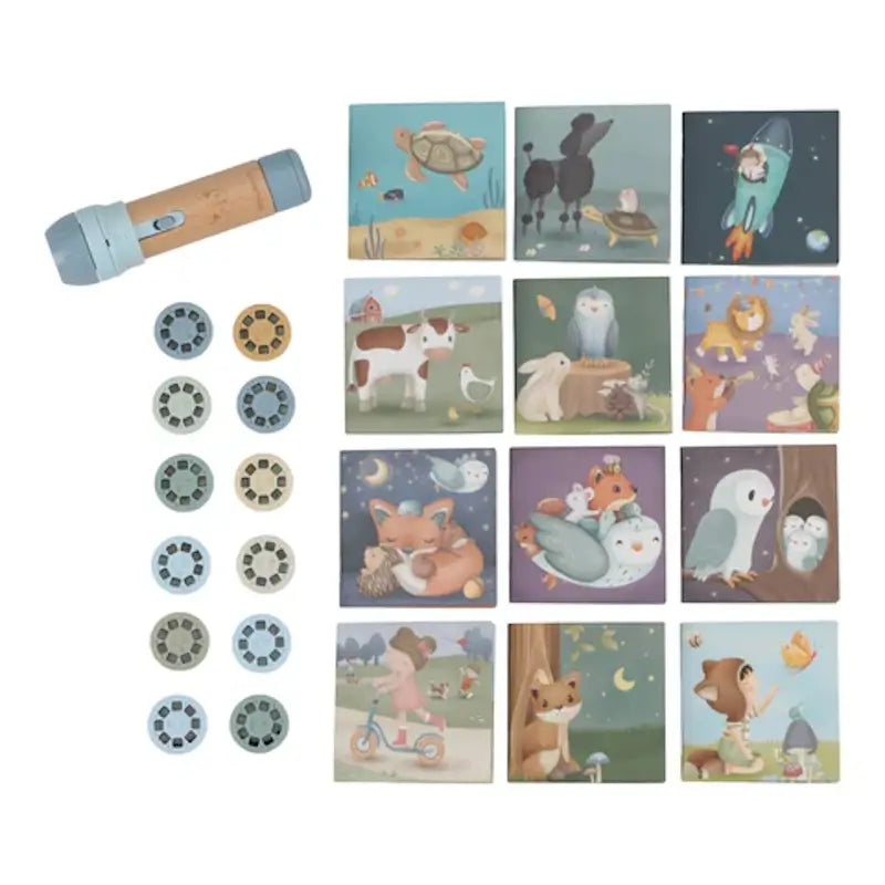 Little Dutch Φακός προτζέκτορας Μπλε