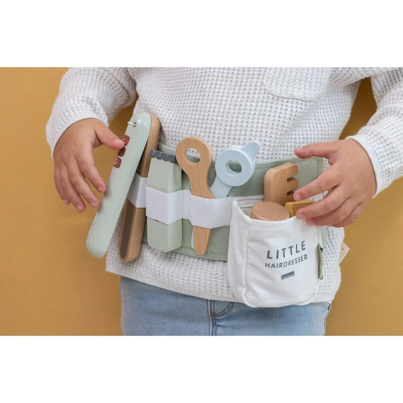 Little Dutch Σετ κομμωτικής με ζώνη και ξύλινα αξεσουάρ.