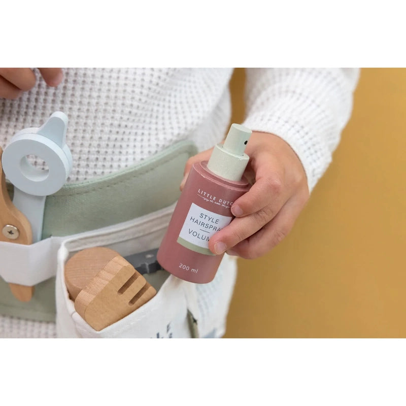 Little Dutch Σετ κομμωτικής με ζώνη και ξύλινα αξεσουάρ.