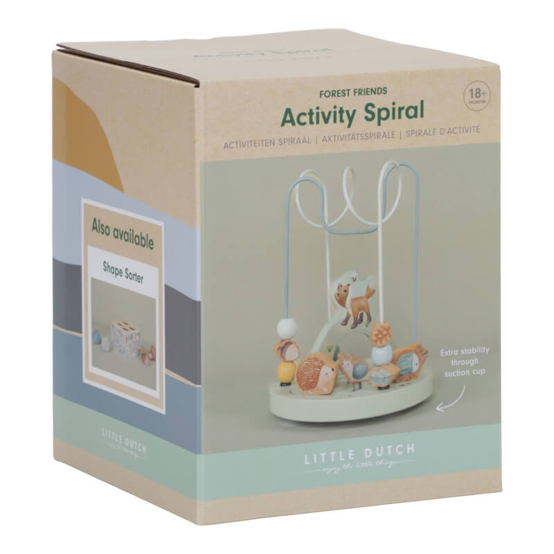 Little Dutch Ξύλινος λαβύρινθος δραστηριοτήτων Forest Friends
