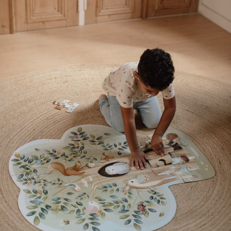 Little Dutch Παζλ δαπέδου 37 κομματιών Forest Friends