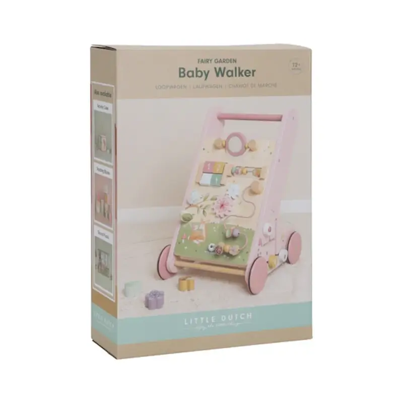 Little Dutch Καρότσι-περπατήστρα δραστηριοτήτων Fairy Garden