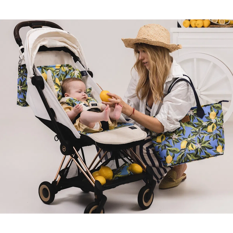 La Millou Organic Προστατευτικό Καροτσιού Tuscany Velvet Rafaello (3 σημειων*)