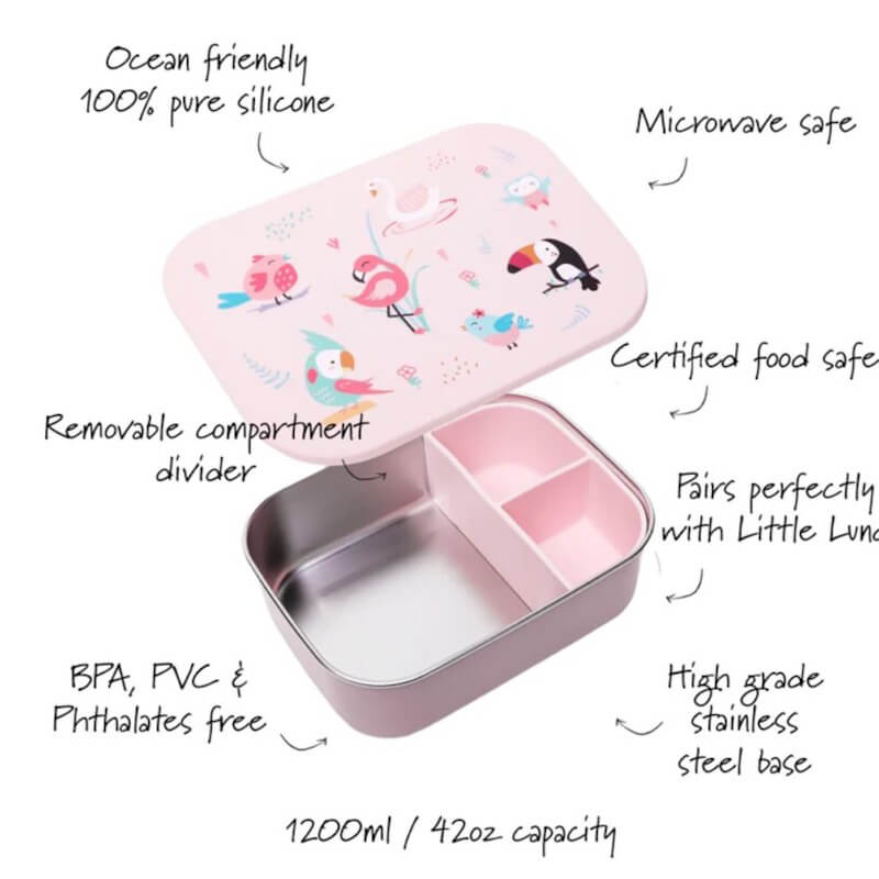 Little Lund Lunch Box 1200ml – Birds