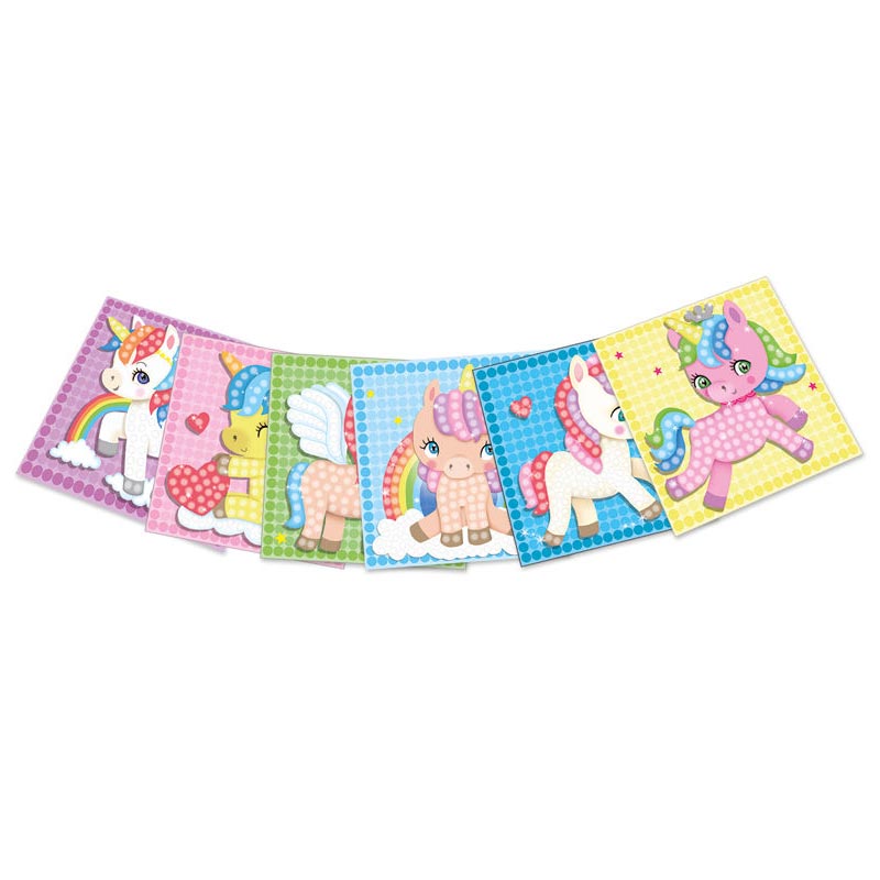 Playmais - Κατασκευές με κάρτες 'Unicorns'