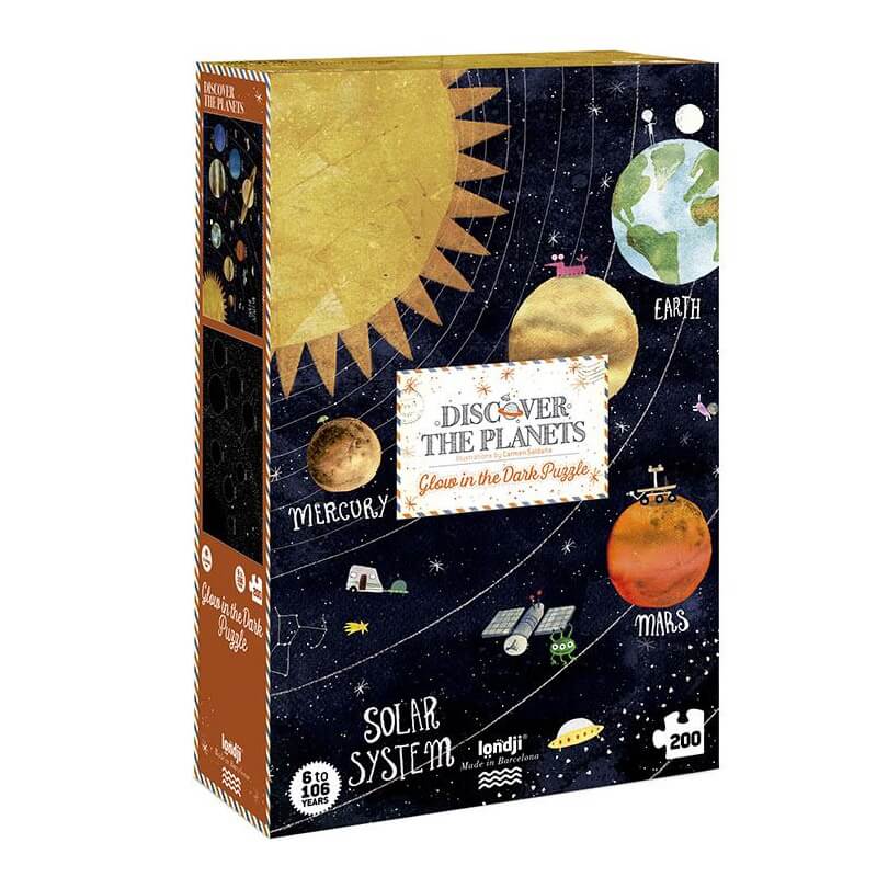Londji - Discover the Planets -Glow in the Dark  200 κομματιών