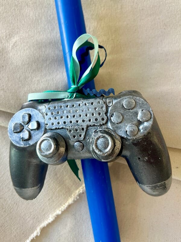 Handmade 3D PS Controller Λαμπάδα