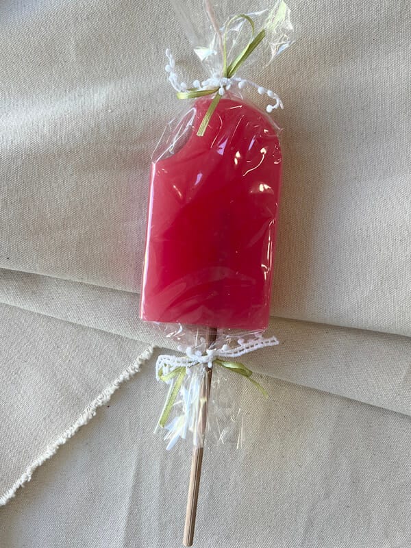 Handmade 3D Ice Lolly Λαμπάδα