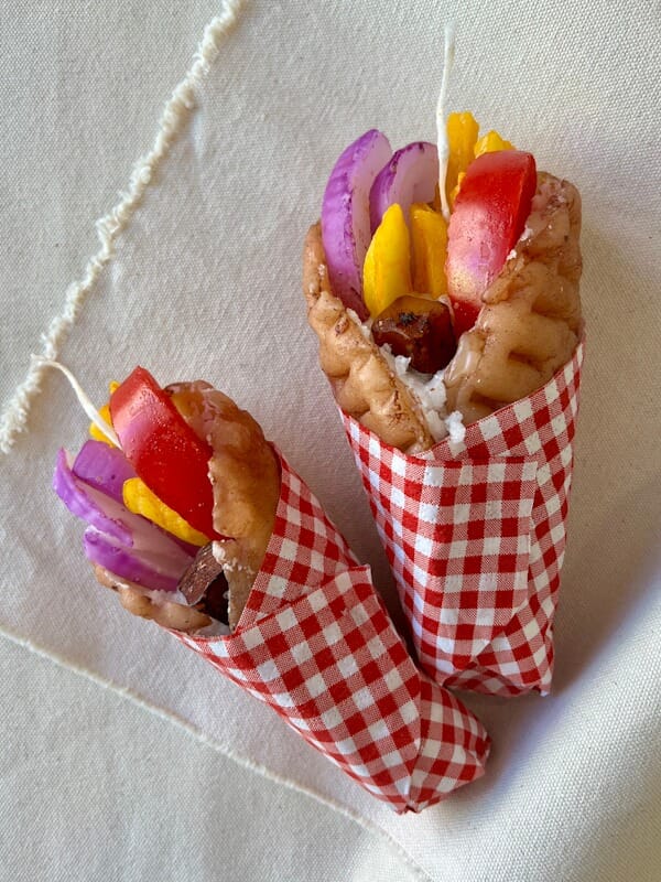 Handmade 3D Souvlaki Λαμπάδα