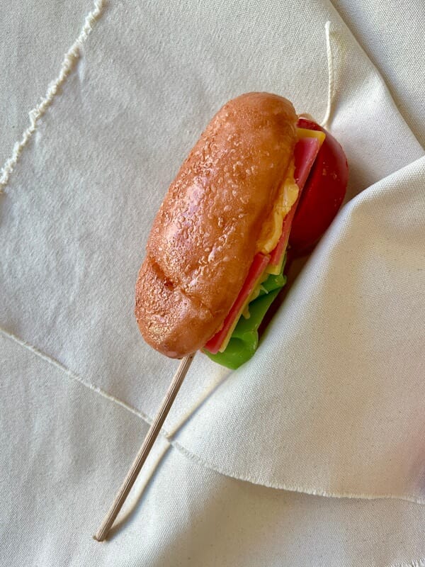 Handmade 3D Sandwich Λαμπάδα