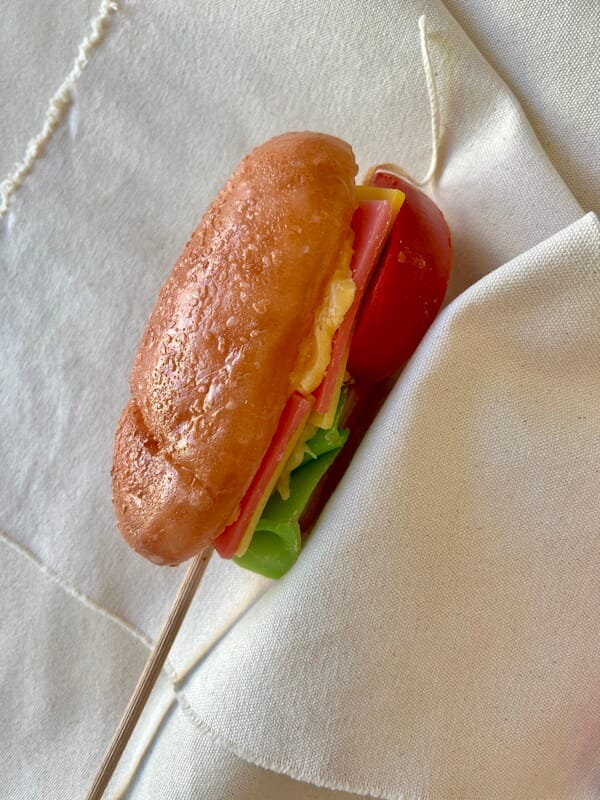 Handmade 3D Sandwich Λαμπάδα