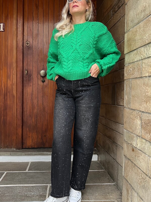 Clover Knit in Green