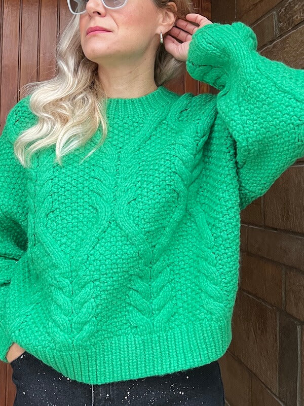 Clover Knit in Green