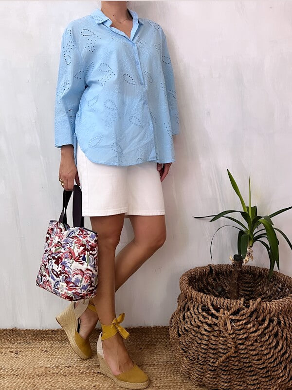 Denim Vermouda - White