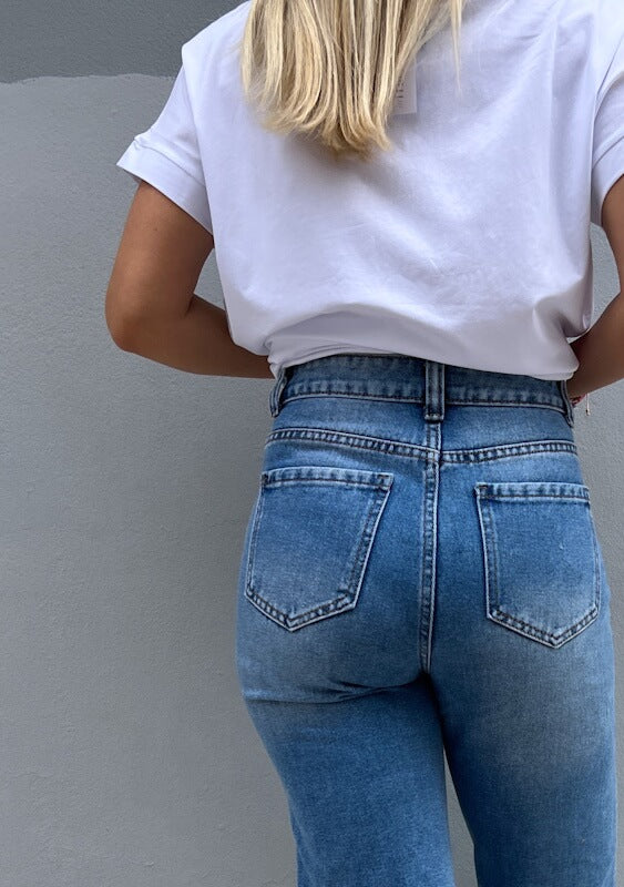 High waist Jeans - Denim