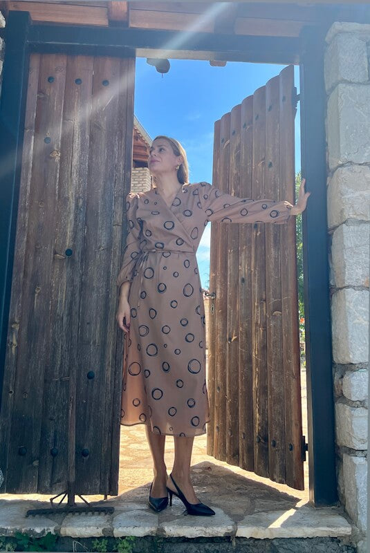 Cecil Dress in Ginger