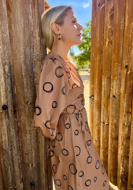 Cecil Dress in Ginger