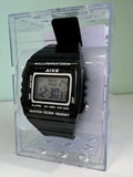 Digital Watch Retro – Black