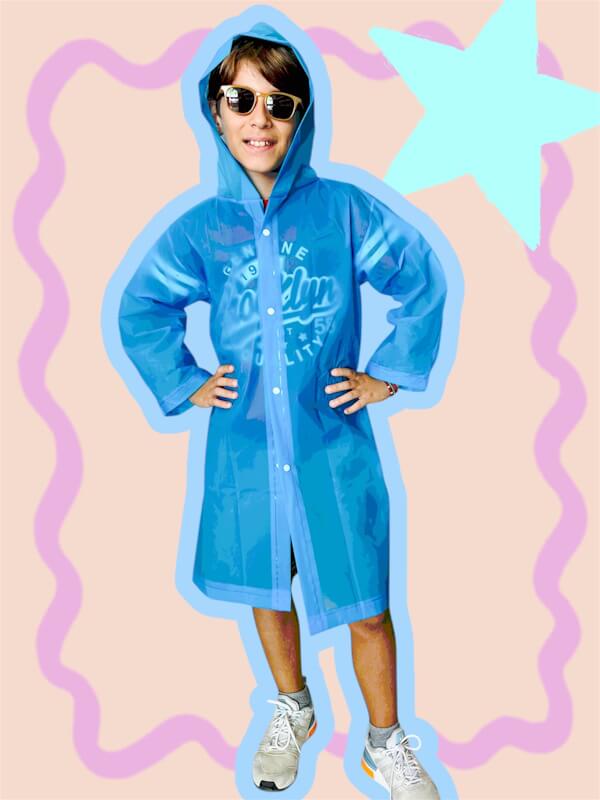 H&F Αδιάβροχο Rain Cover Blue