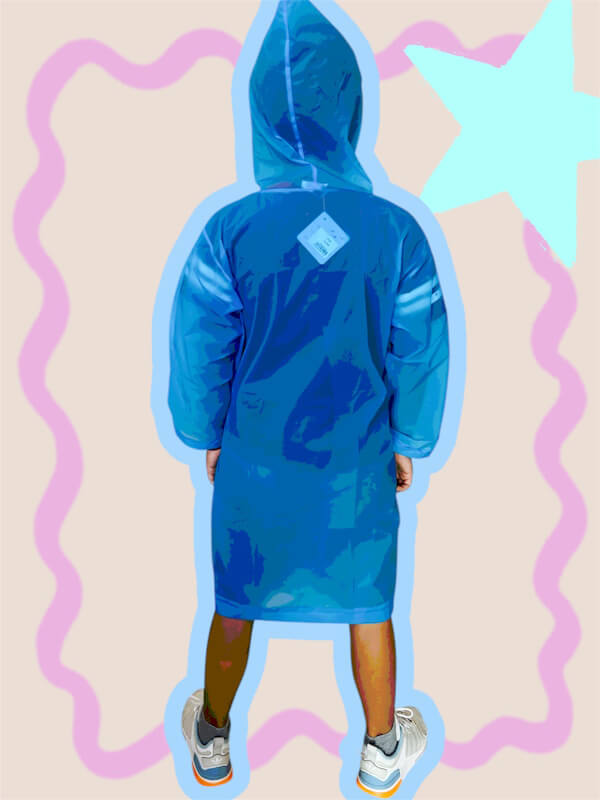 H&F Αδιάβροχο Rain Cover Purple