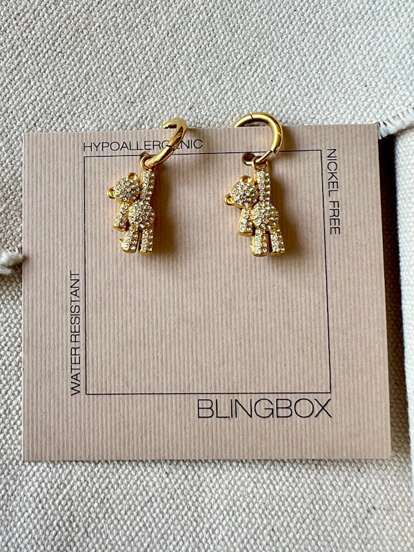 Crystal Teddy - Gold