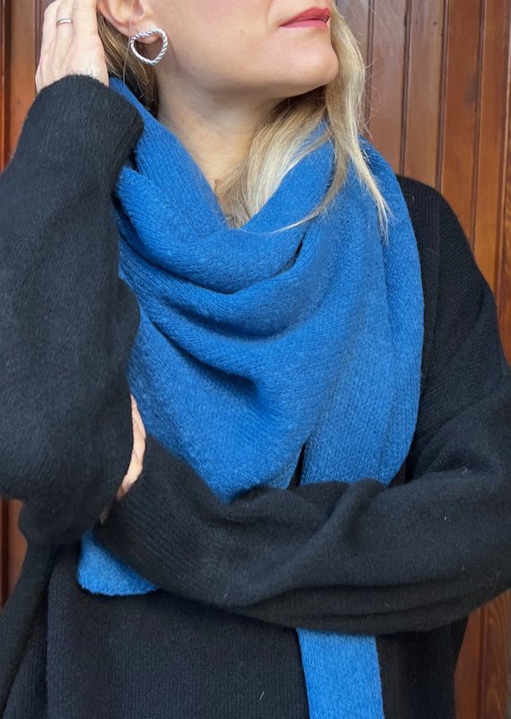 Twisted Heart Earrings in Silver