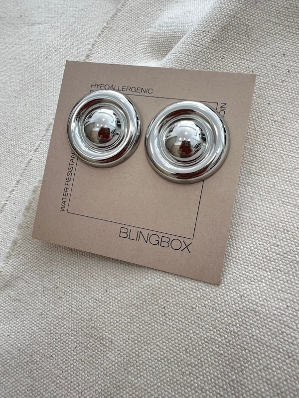 Double Disk in Silver