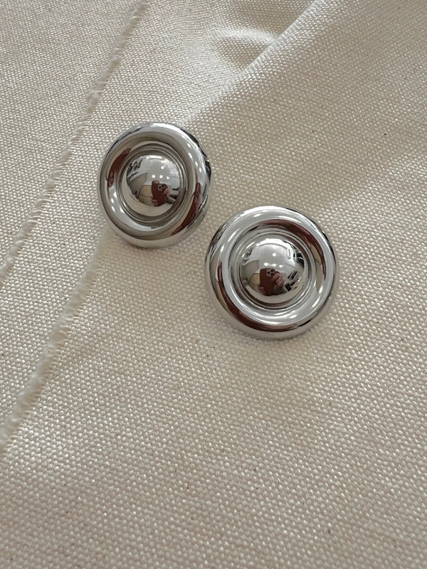 Double Disk in Silver