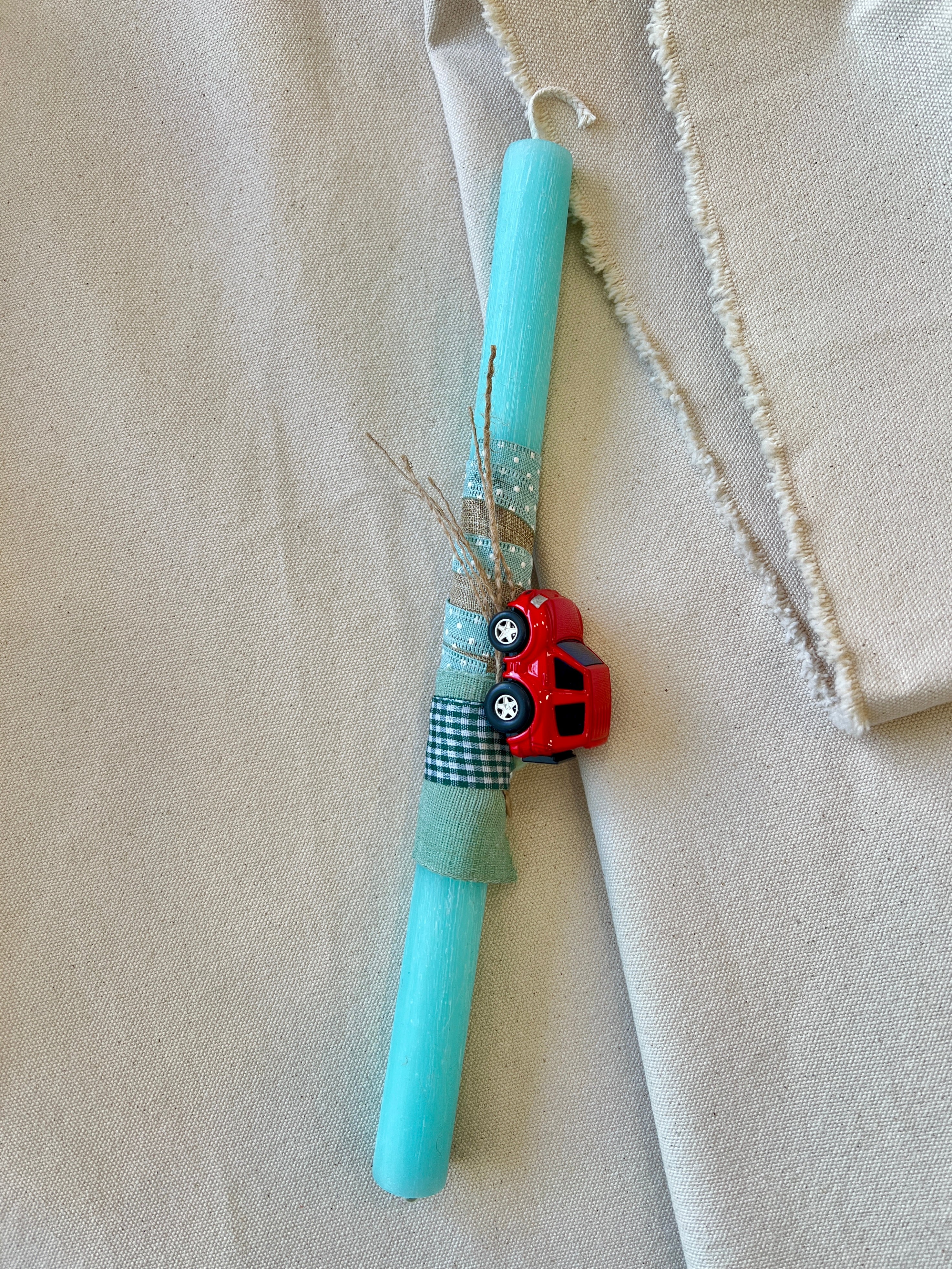 Littles Studio - Λαμπάδα Mini Car Red