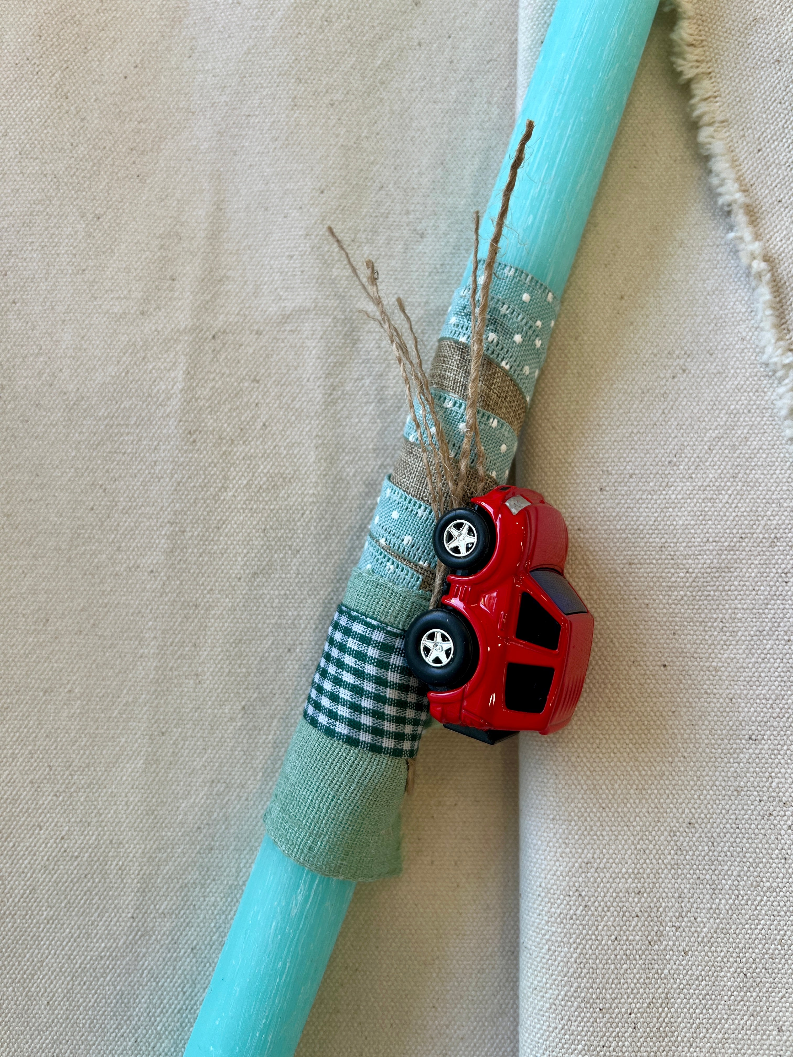 Littles Studio - Λαμπάδα Mini Car Red