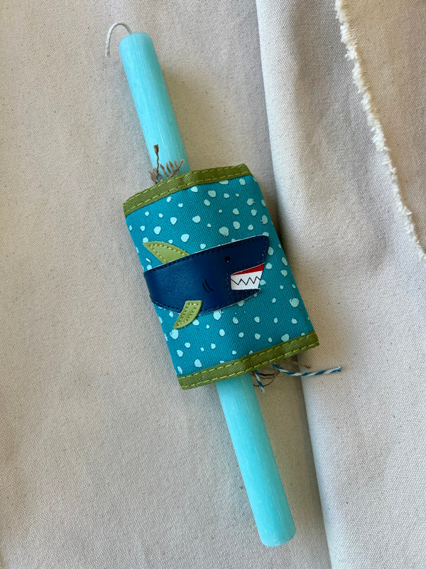 Littles Studio - Λαμπάδα Shark Wallet