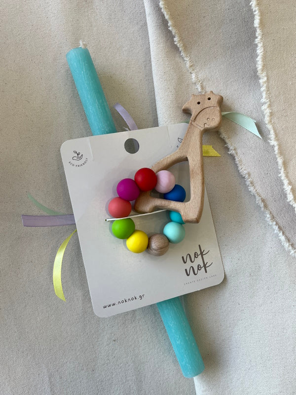 Littles Studio - Λαμπάδα Nok Nok Teether