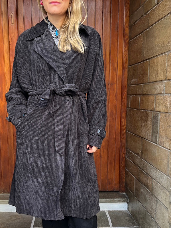 Ribbed Jacket in Black