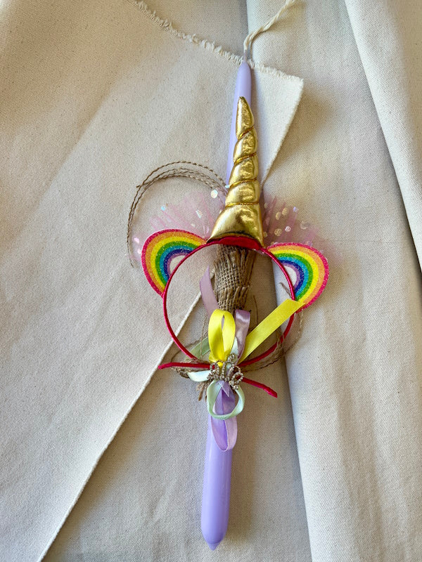 Littles Studio - Λαμπάδα Unicorn Headband
