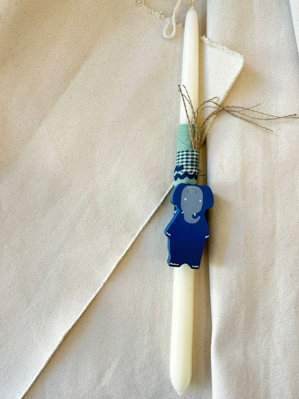 Littles Studio - Λαμπάδα Mr. Elephant