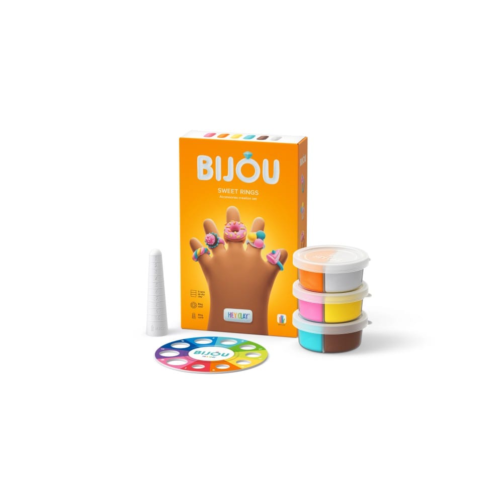 Hey Clay Πηλός Bijou Σετ Sweet Rings