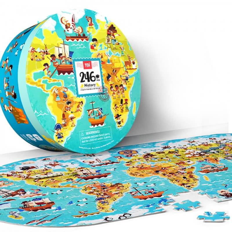Toi World Puzzle History 246 pieces