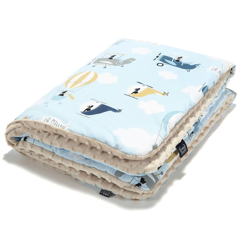 La Millou Βρεφική Χειμερινή Κουβέρτα  Dundee & Friends Grey - Medium