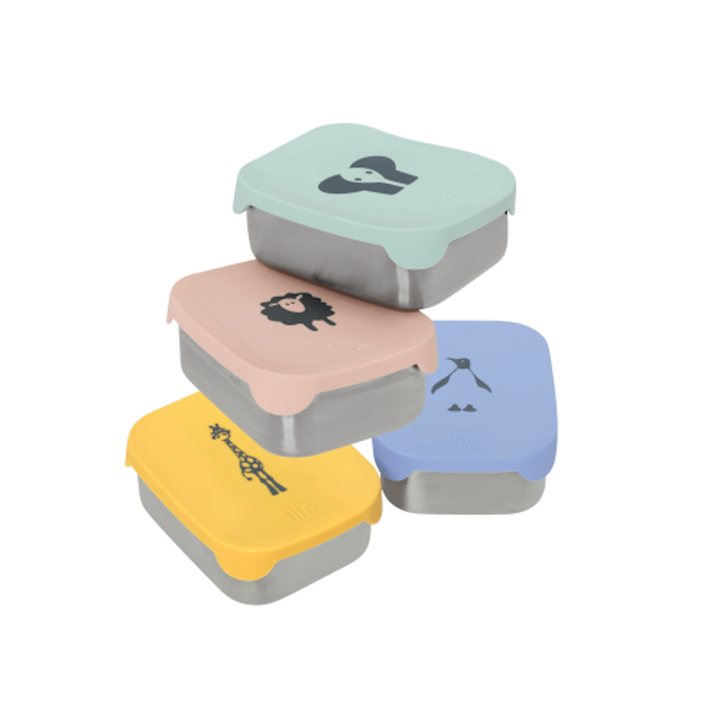 Eco life Ανοξείδωτο Lunch Box Με Χώρισμα 800ml | Sheep