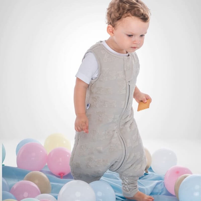 BabyBliss Χειμωνιάτικος Υπνόσακος με ποδαράκια 2.5 tog "Dreamy ZZz Grey"