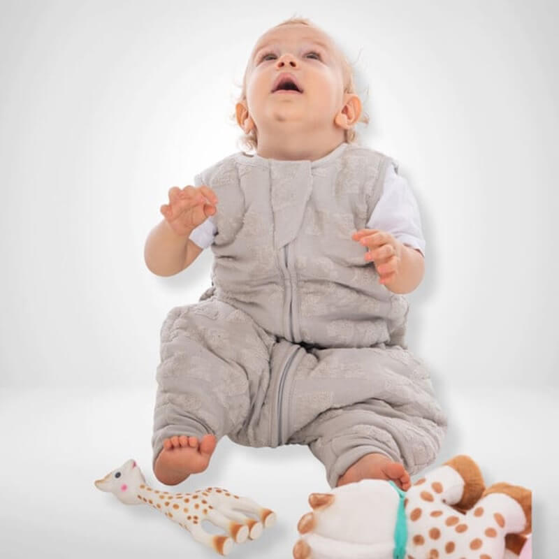 BabyBliss Χειμωνιάτικος Υπνόσακος με ποδαράκια 2.5 tog "Dreamy ZZz Grey"
