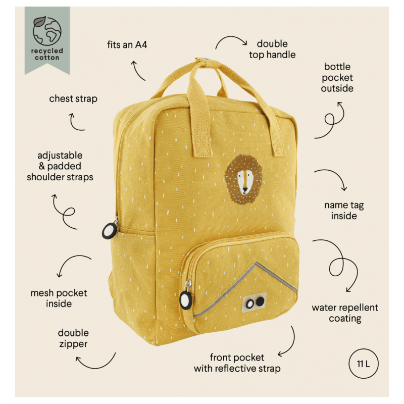 Trixie Mr Lion Large Backpack