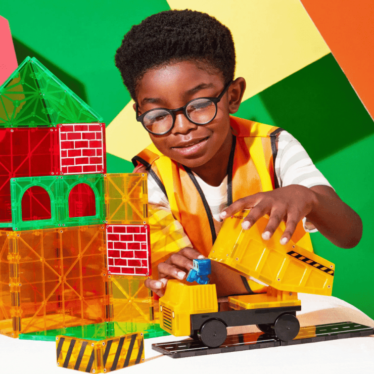 Μαγνητικά Πλακίδια Magna-Tiles Builder XL 50 Piece Set