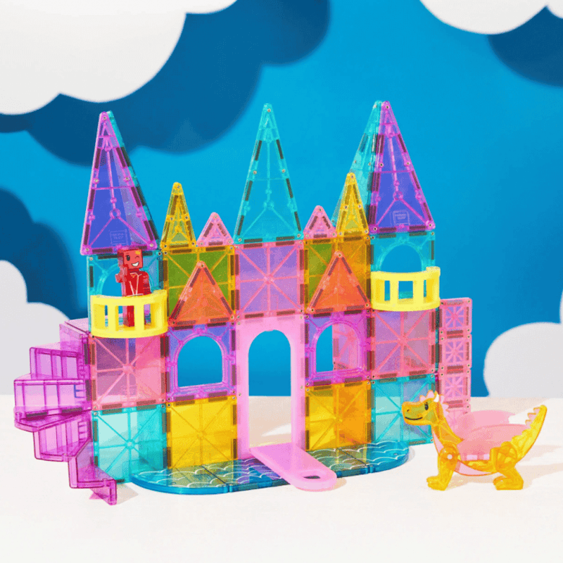 Μαγνητικά Πλακίδια Magna-Tiles Castle DLX 48 Piece Set