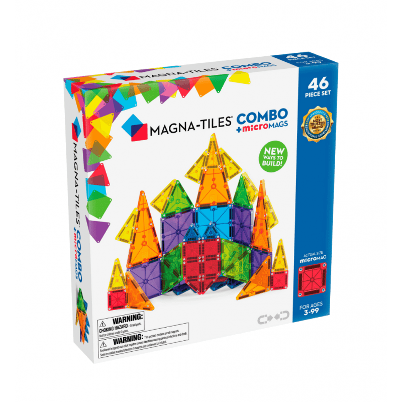Μαγνητικά Πλακίδια Magna-Tiles Combo 46 Piece Set