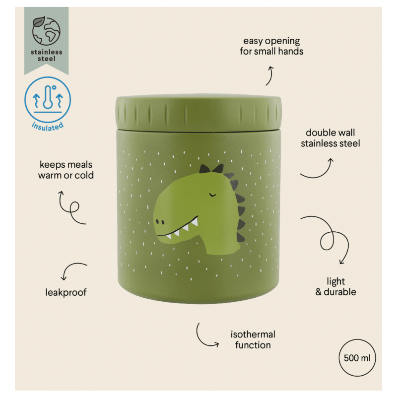 Trixie Lunch Pot Θερμός Mr. Dino 500ml