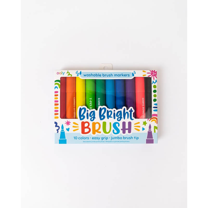 Ooly Big Brush Markers 10τεμ