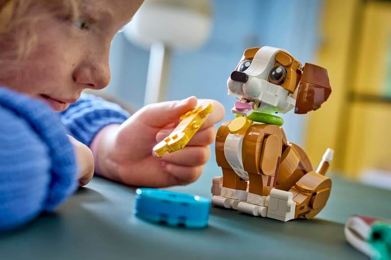 The Lego® Creator 3in1 Cute Animals: Playful Puppy Dog