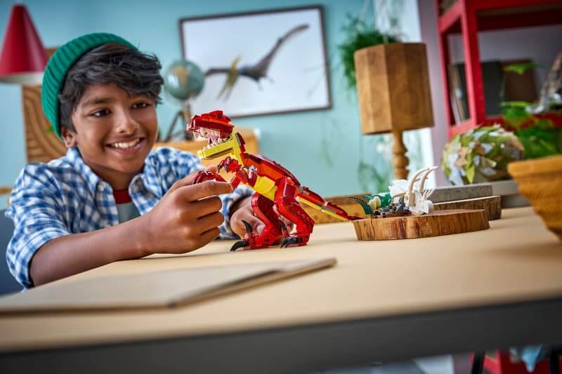The Lego® Creator 3in1 Fierce Dinosaur